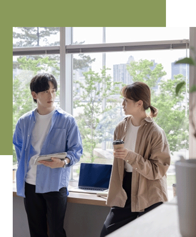 話したい人が緩やかに雑談等をしてかかわる